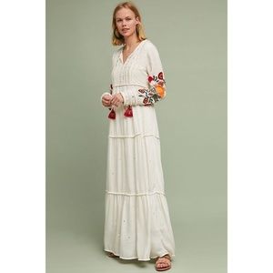 ISO Anthropologie Winsome Maxi Peasant Dress